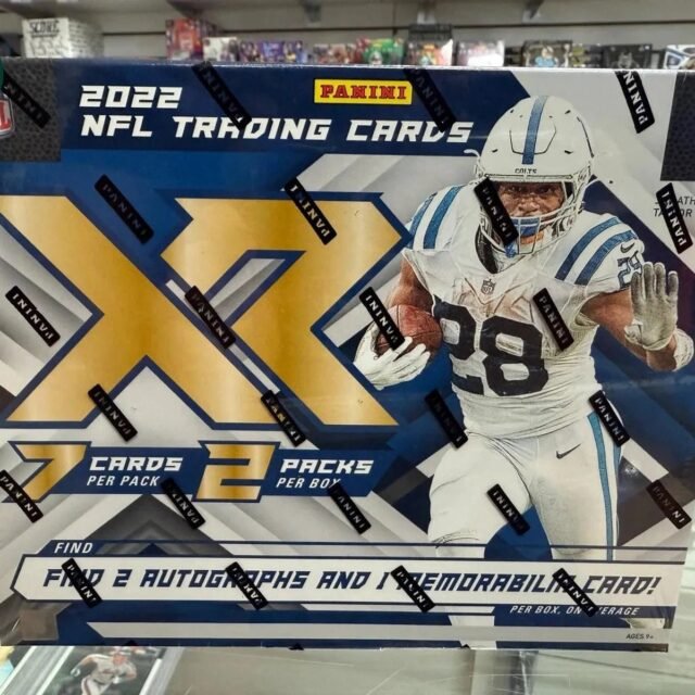 2022 Panini XR Football HOBBY BOX 2 Autographs & 1 Mem. Factory Sealed